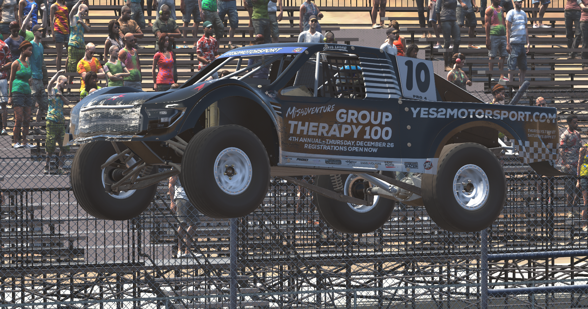 2024 #Yes2Motorsport Misadventure Group Therapy 100 Set For December 26