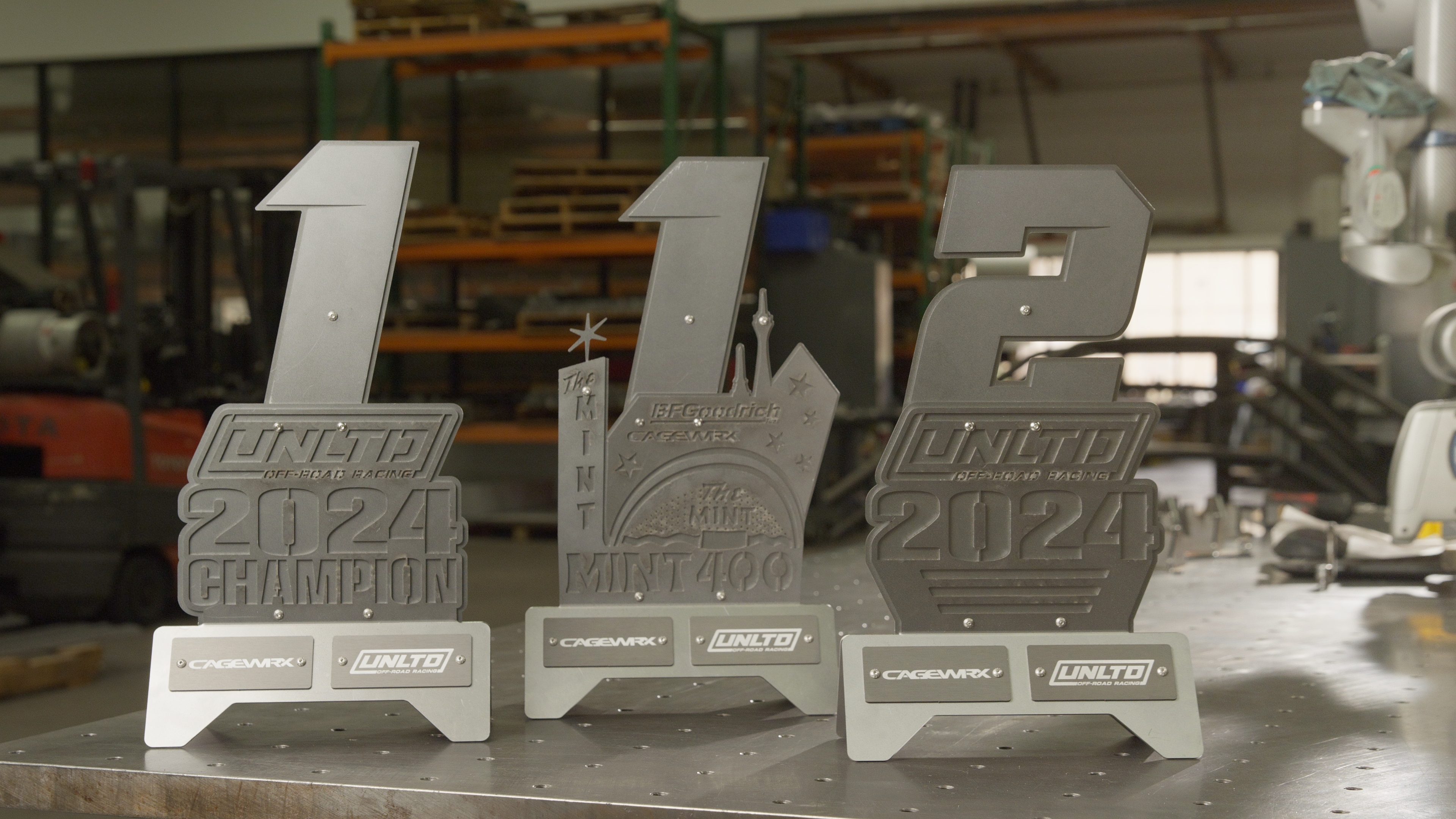 #UNLTD: Cagewrx Returns to 2025 BFGoodrich Tires Mint 400 With Custom Trophies