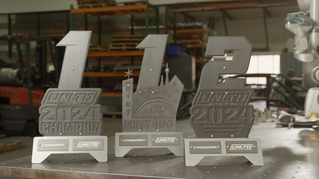 #UNLTD: Cagewrx Returns to 2025 BFGoodrich Tires Mint 400 With Custom&nbsp;Trophies