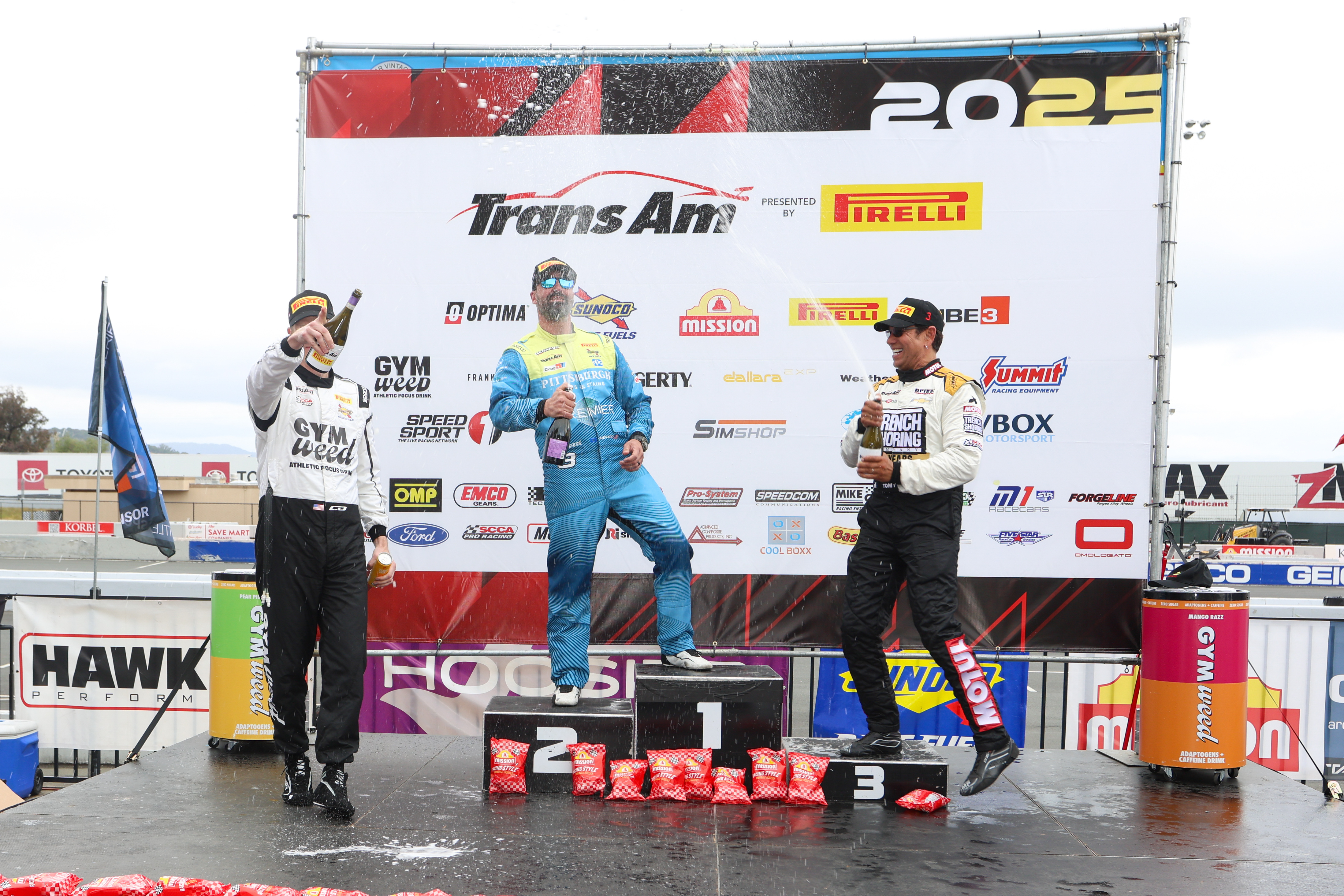 #TransAm: Tomy Drissi Scores First Trans Am Podium of 2025 at Sonoma