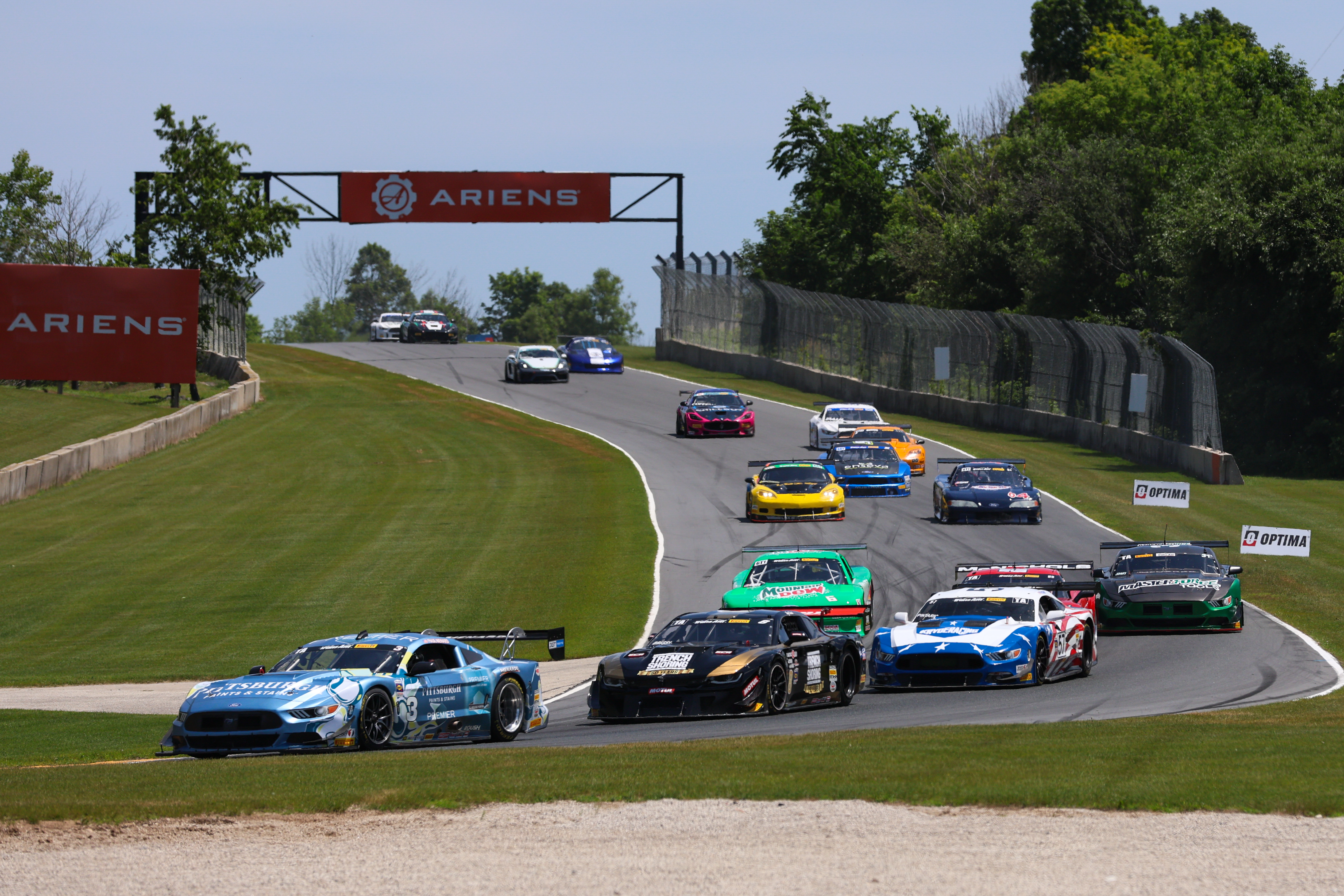 #TransAm: Tomy Drissi Claims Fourth at Road America in Dramatic Last-Lap Battle