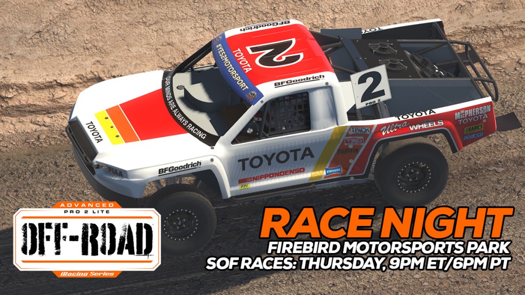 #iRacing Advanced Pro 2 Lite | 2025 Season 3, Week 6:&nbsp;Firebird