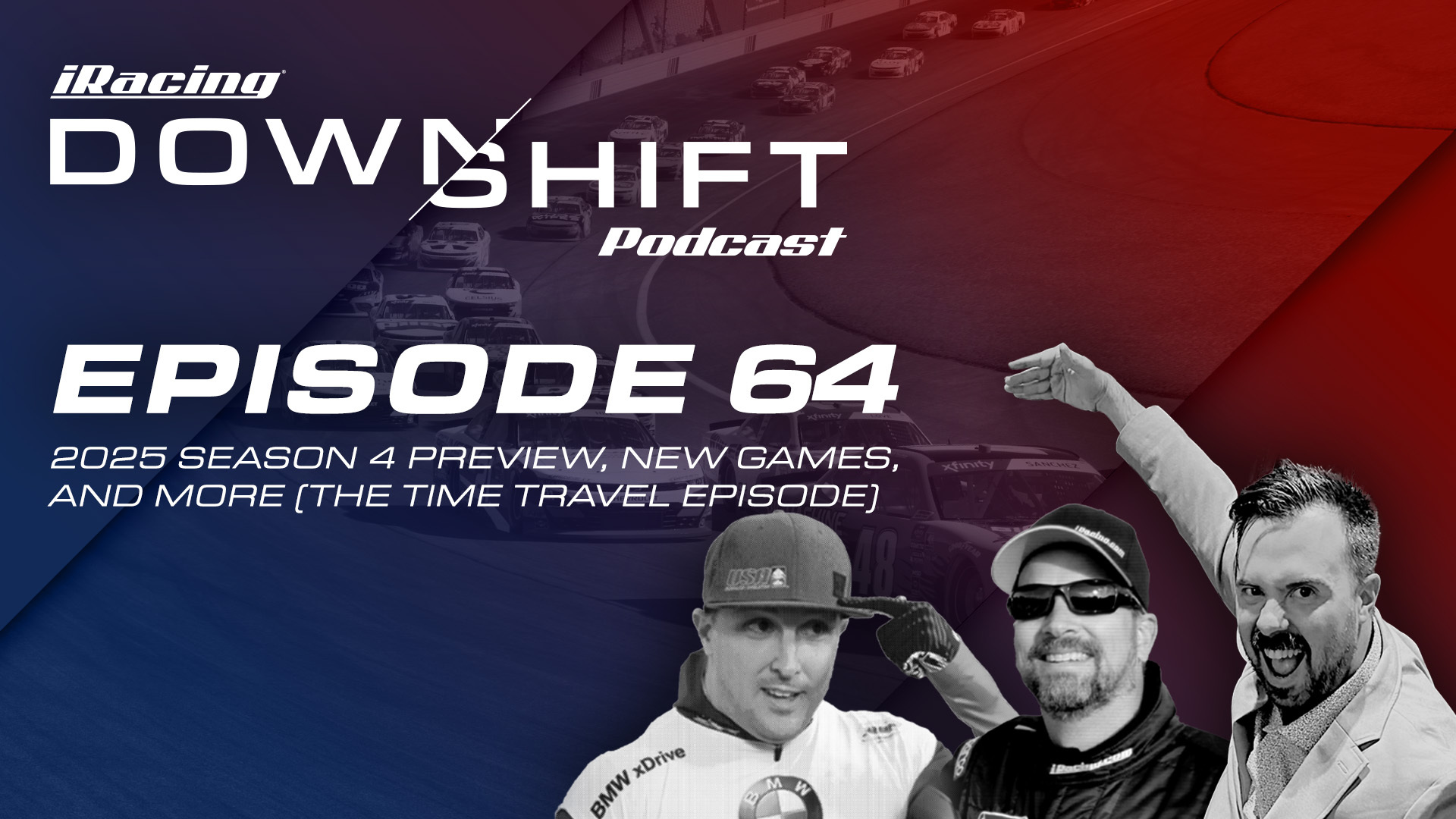 iRacing Downshift #64: 2025 Season 4 Preview, New Games, and More (The Time Travel Episode)