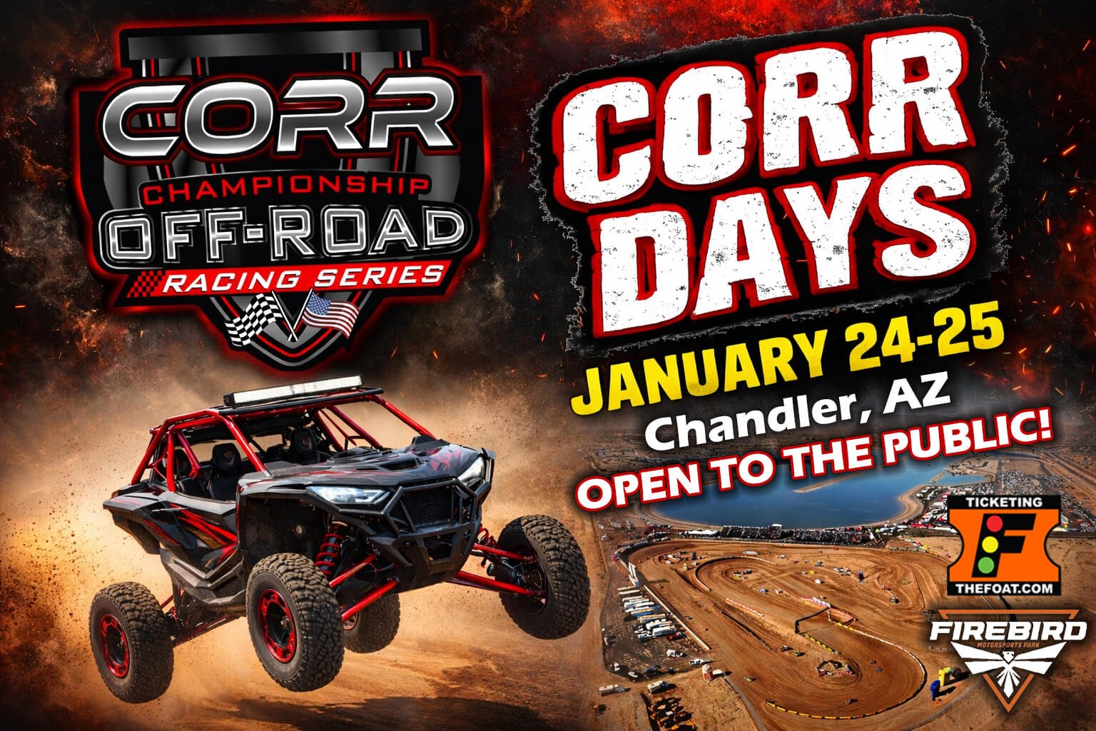 Join #CORR at Firebird on January 24-25 for CORR Days!