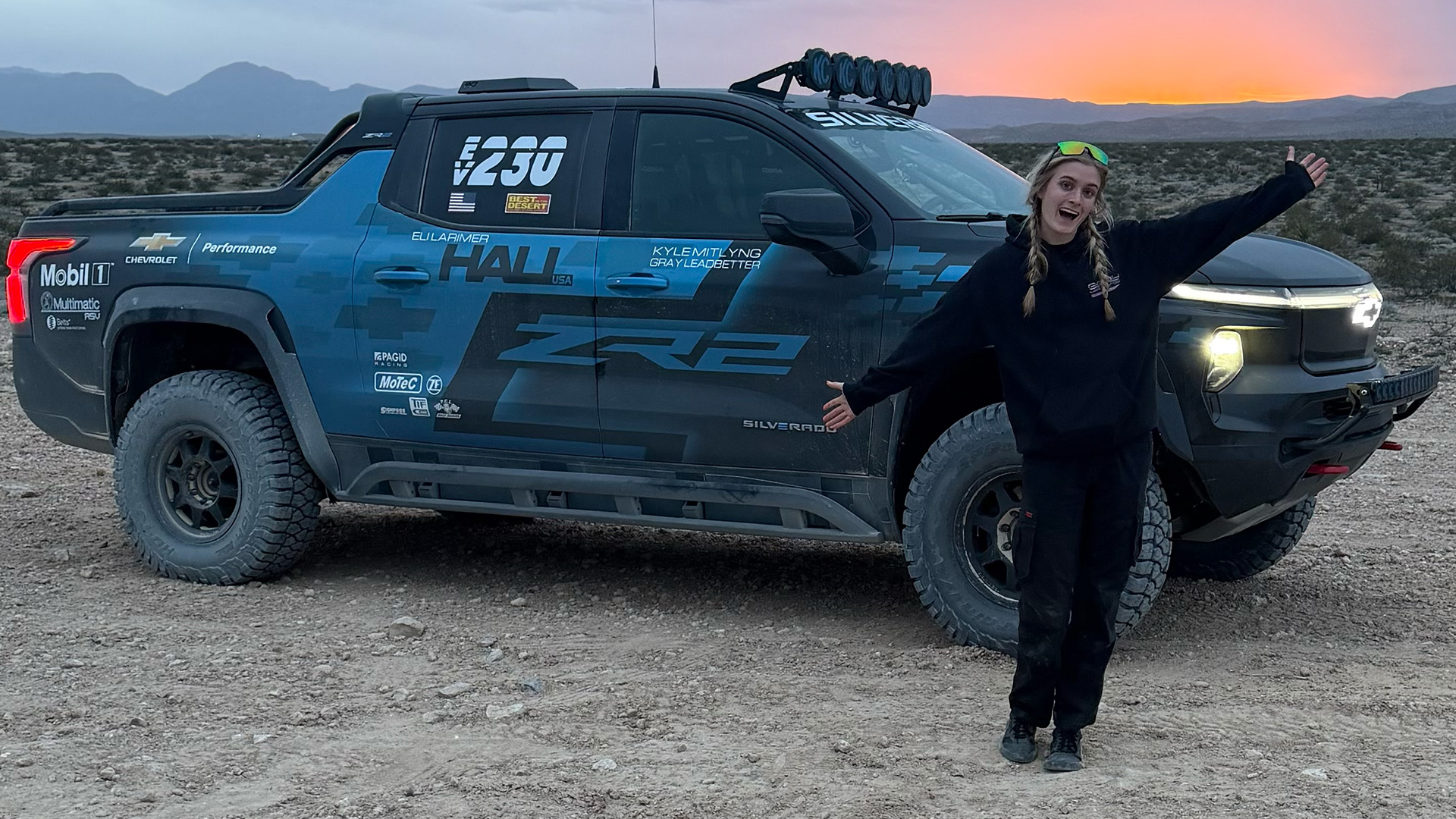 #AORC: Gray Leadbetter Joins Chevrolet Performance for American Off-Road Racing Championship