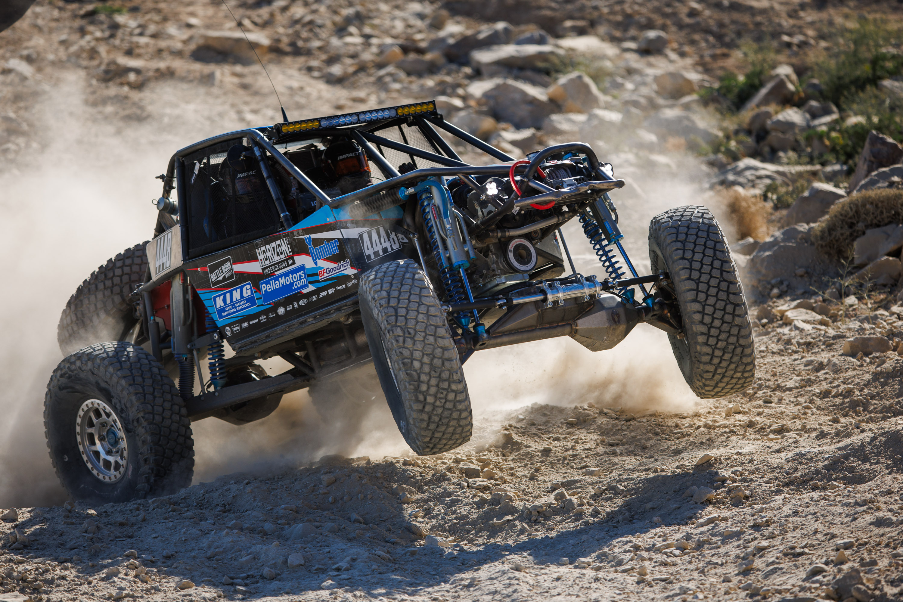 King Shocks’ Randy Slawson Wins Record Fourth #KingoftheHammers Race of Kings