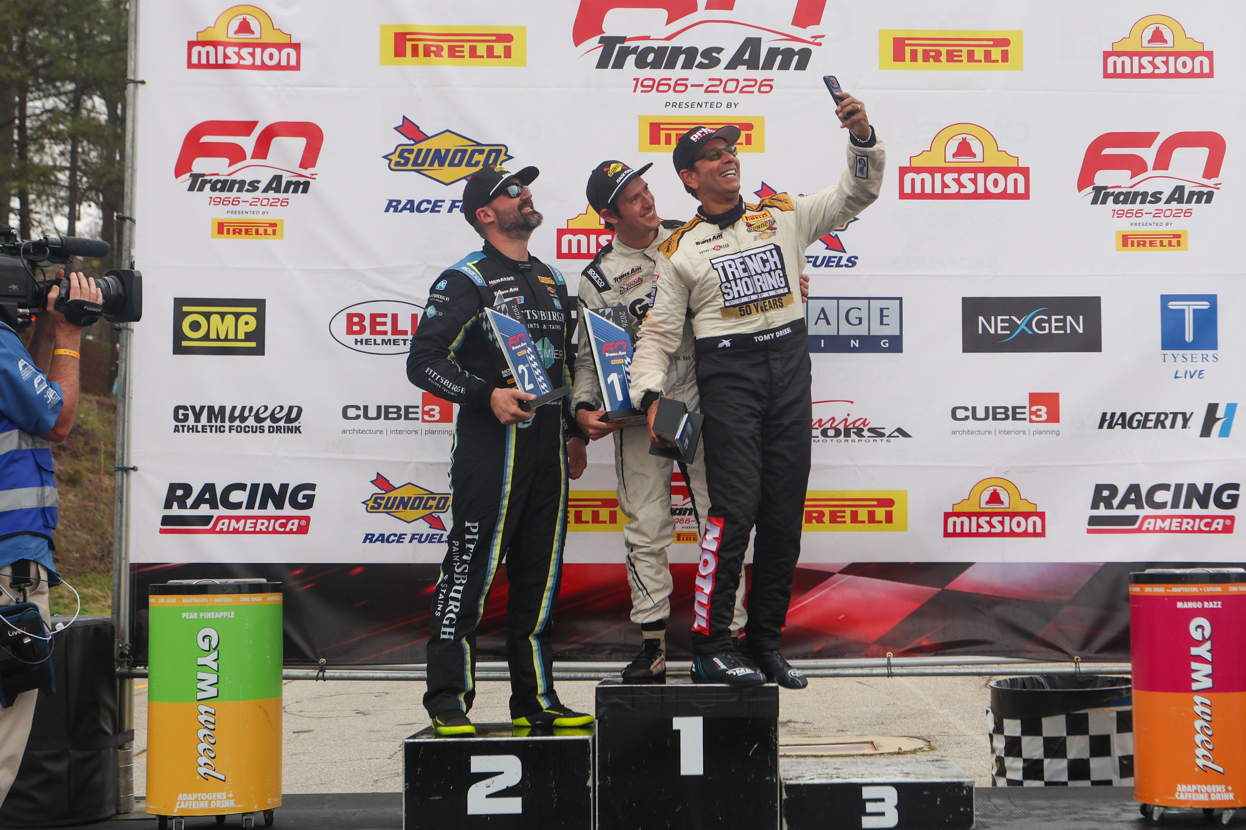 #TransAm: Tomy Drissi Scores First Trans Am Podium of 2026 at Road Atlanta in Dramatic Fashion