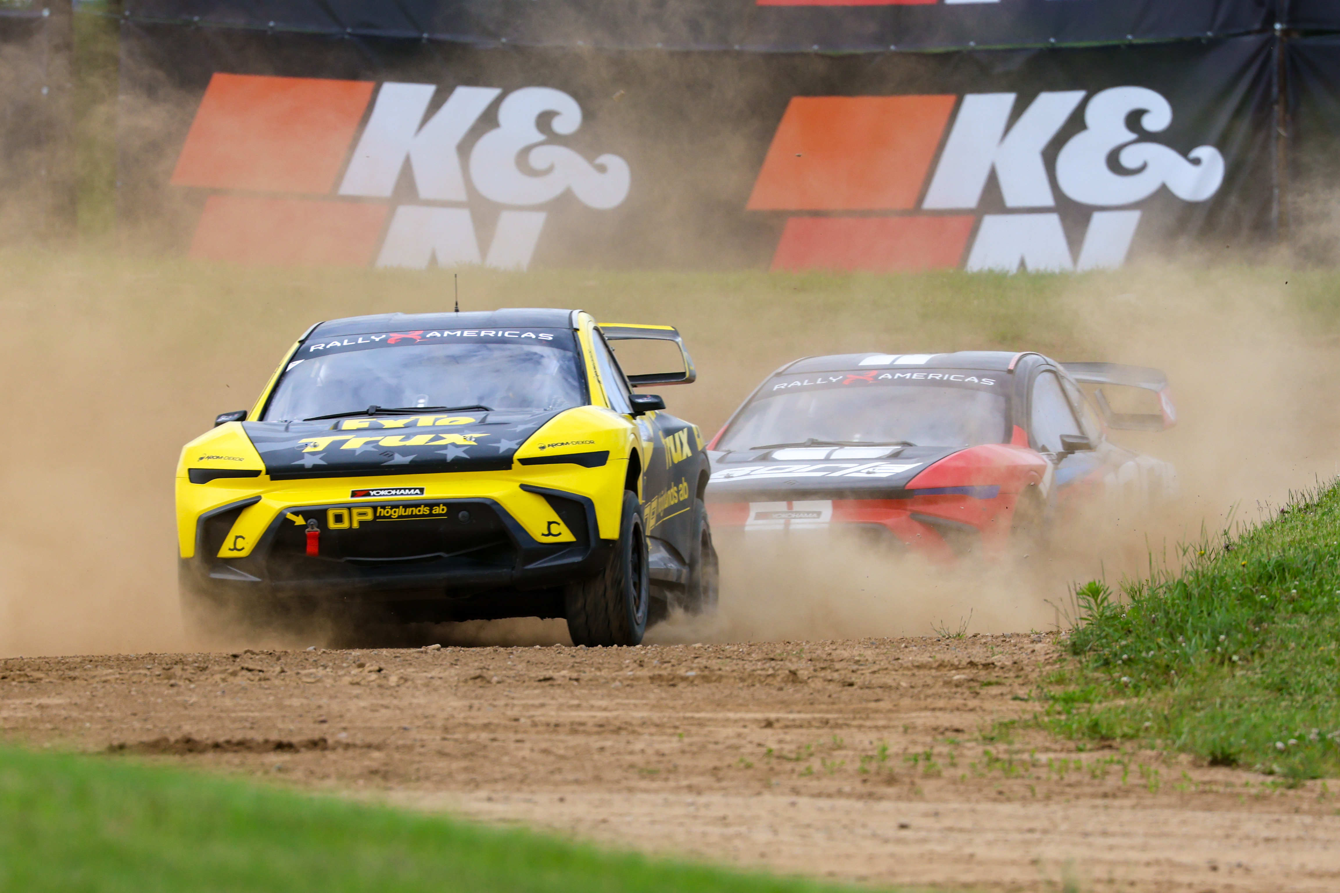 Robin Larsson, Mitchell deJong Earn Top A Final Starting Spots in RallyX Americas Round 1 Semifinals at Crandon