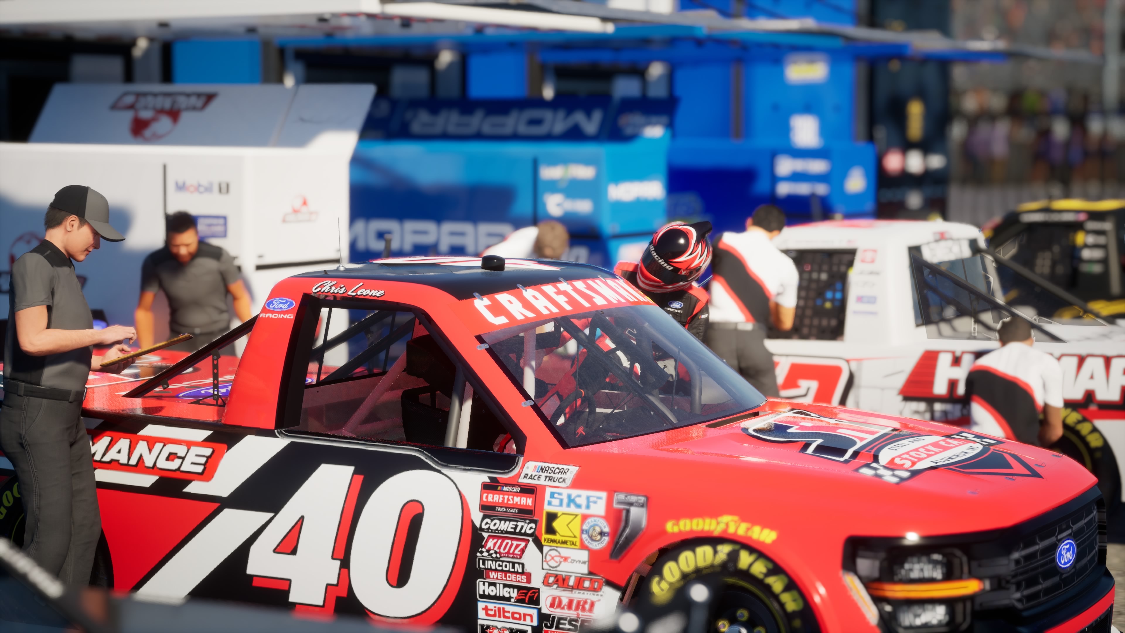 NASCAR 26 Career Mode: Truck Parts and Facilities